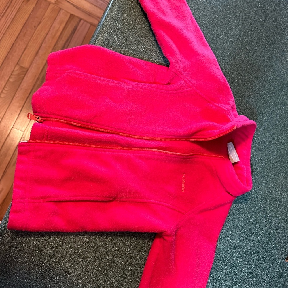 4T Pink Columbia Fleece